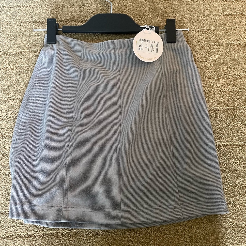 Wild Honey Gray Skirt